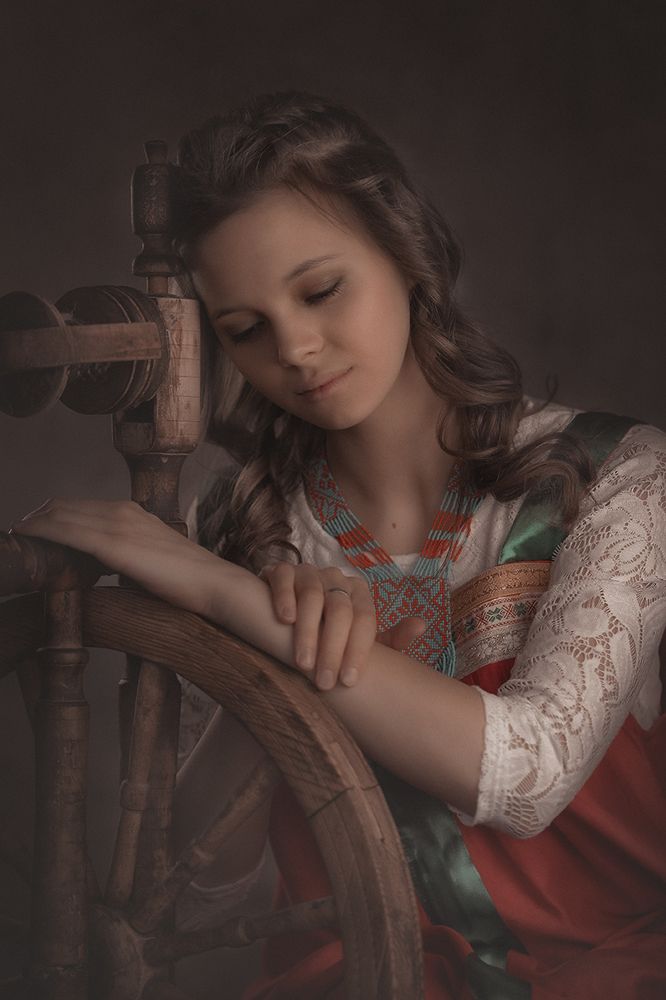 русская красавица