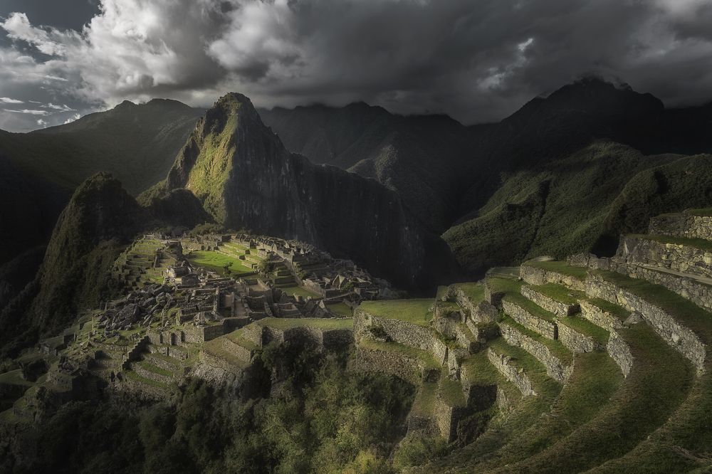 Última luz en Machu Picchu