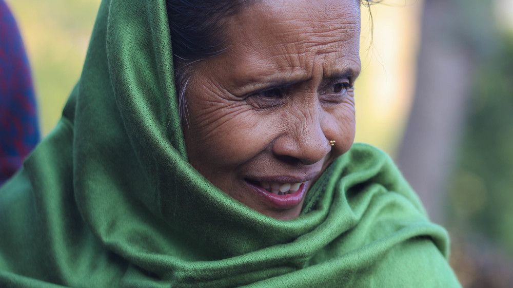Portrait of a nepalese woman#2