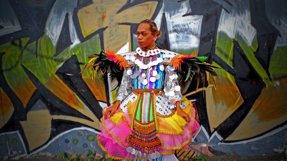 Masskara dancer