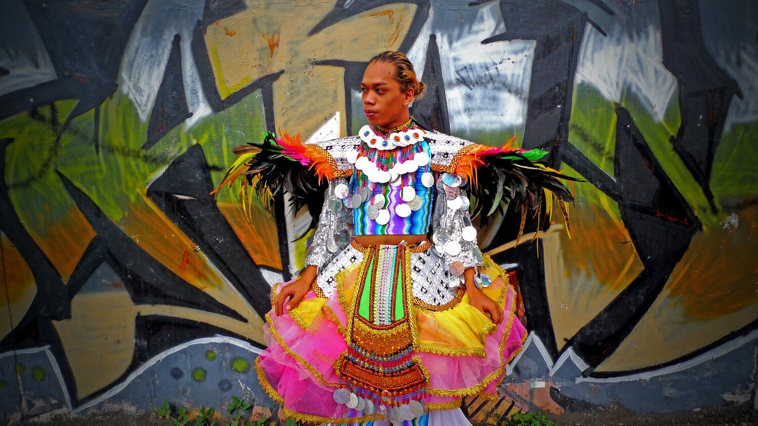 Masskara dancer
