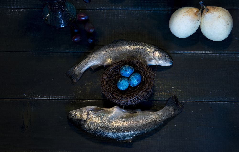 Рыбы и яйца
