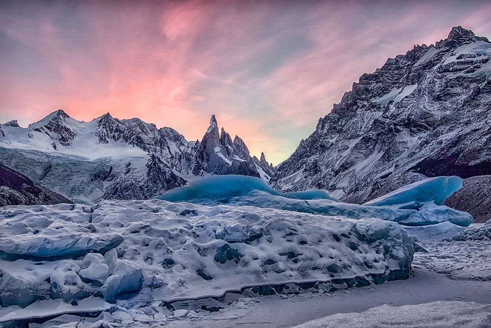 Atardecer en Laguna Torre