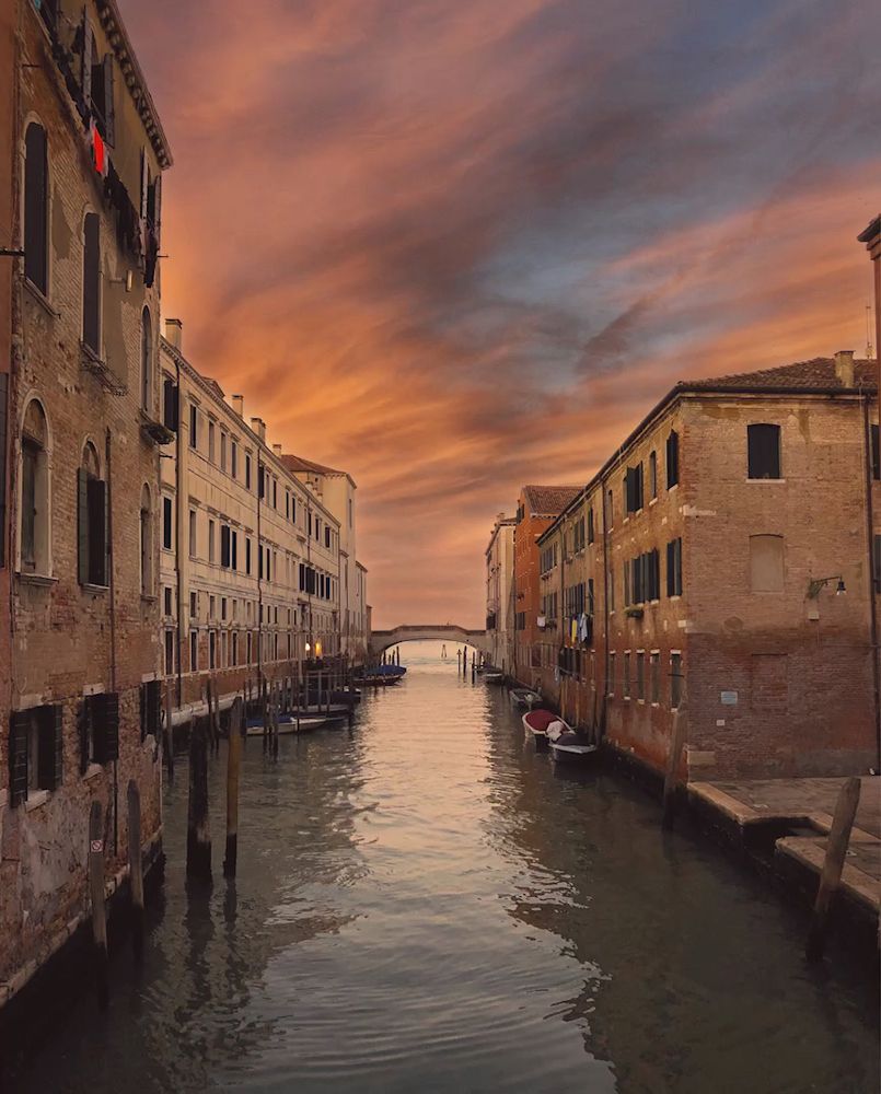 Tramonto a Venezia