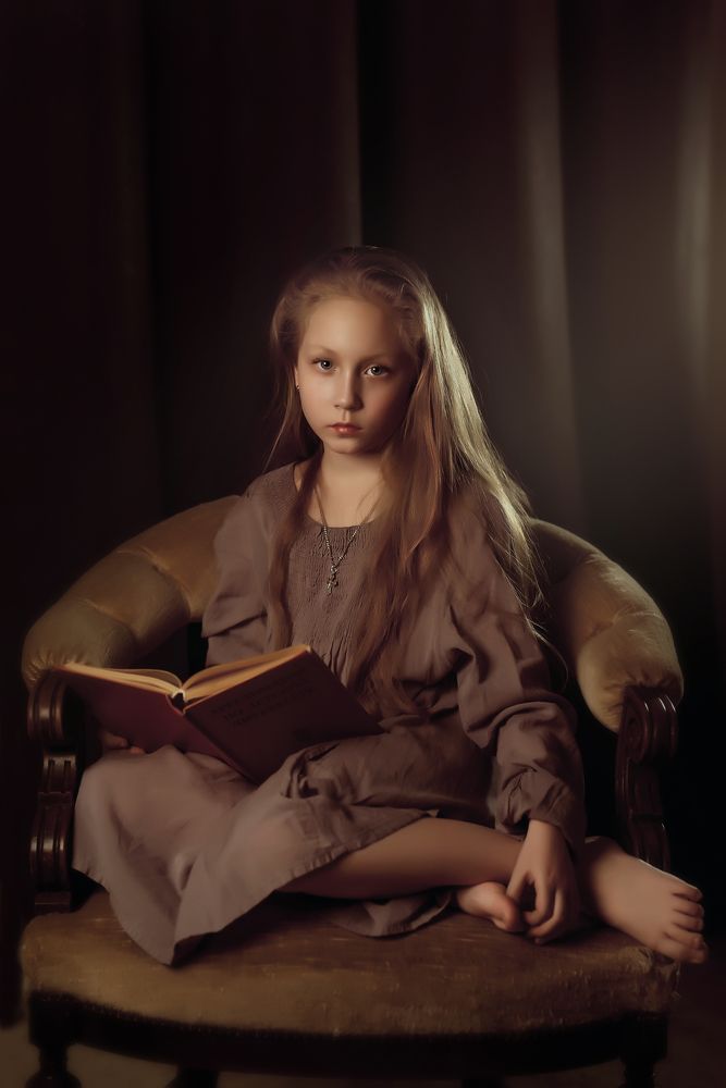 портрет девочки