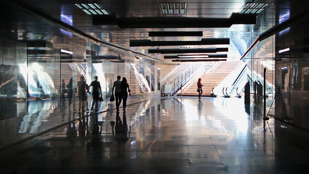 Подземный переход. Баку. Азербайджан.