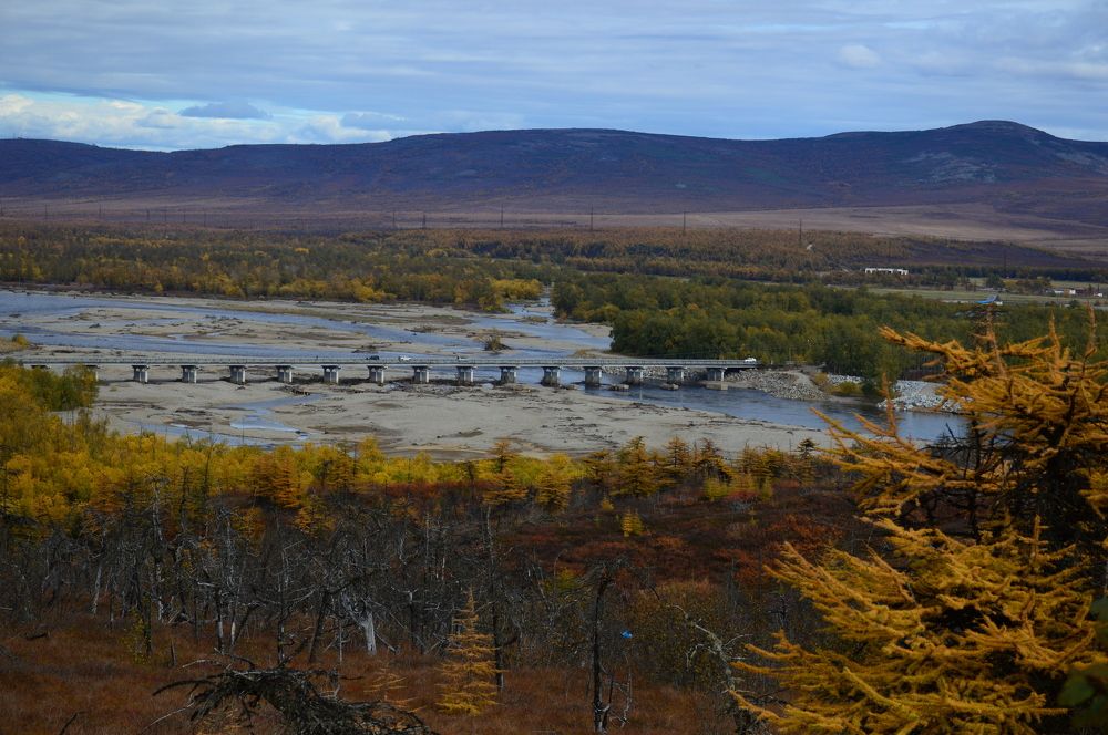 Колымский край. Дорога на Ольский лиман.