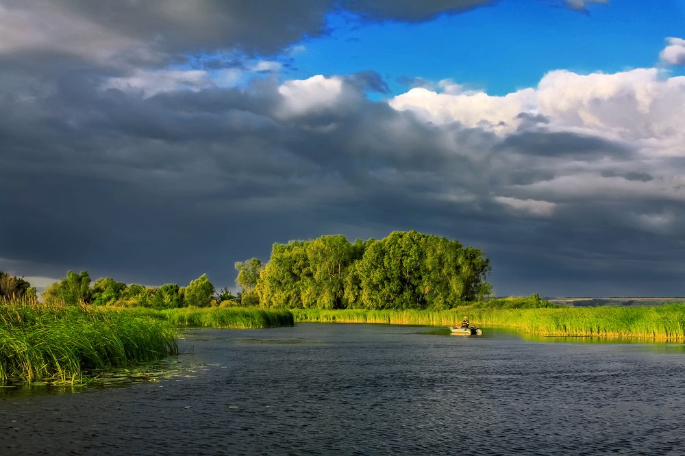 После грозы.