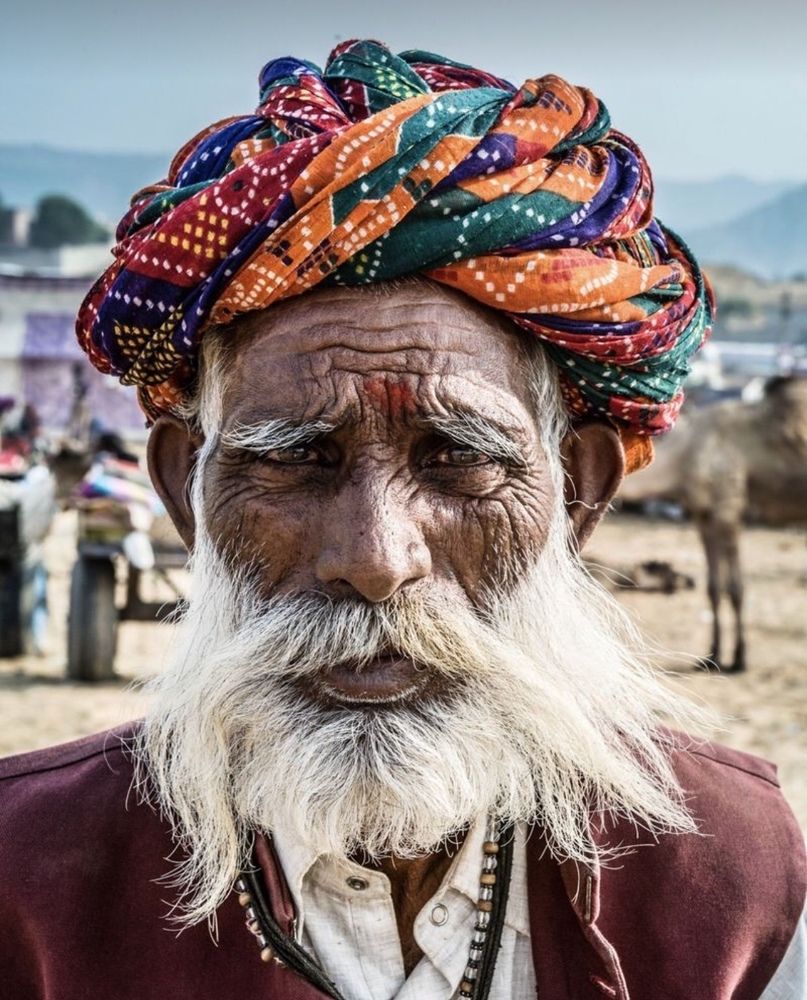 Rajasthan old man