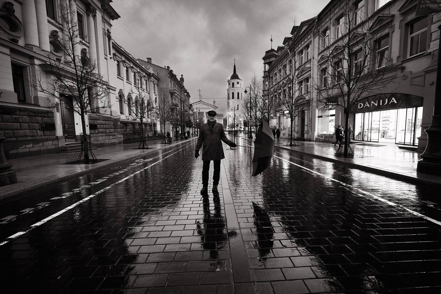 Дождь на проспекте