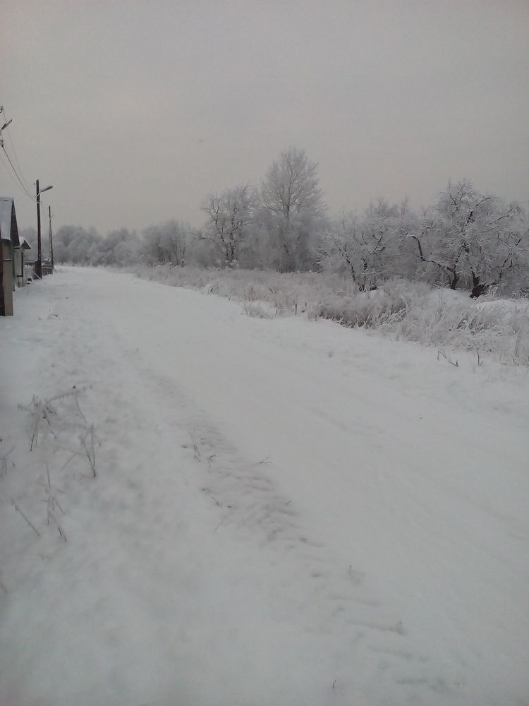 Зима в деревне