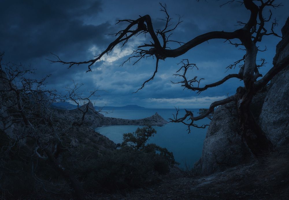 Караул-Оба, вид на мыс Капчик. Новый свет.