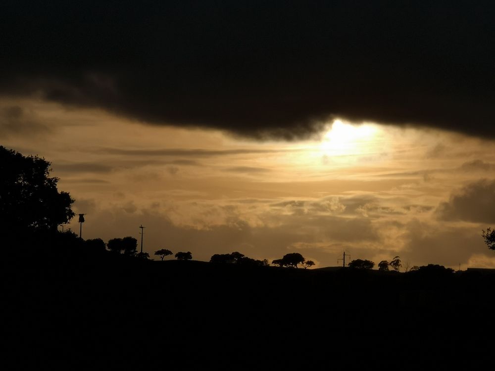 Por do sol
