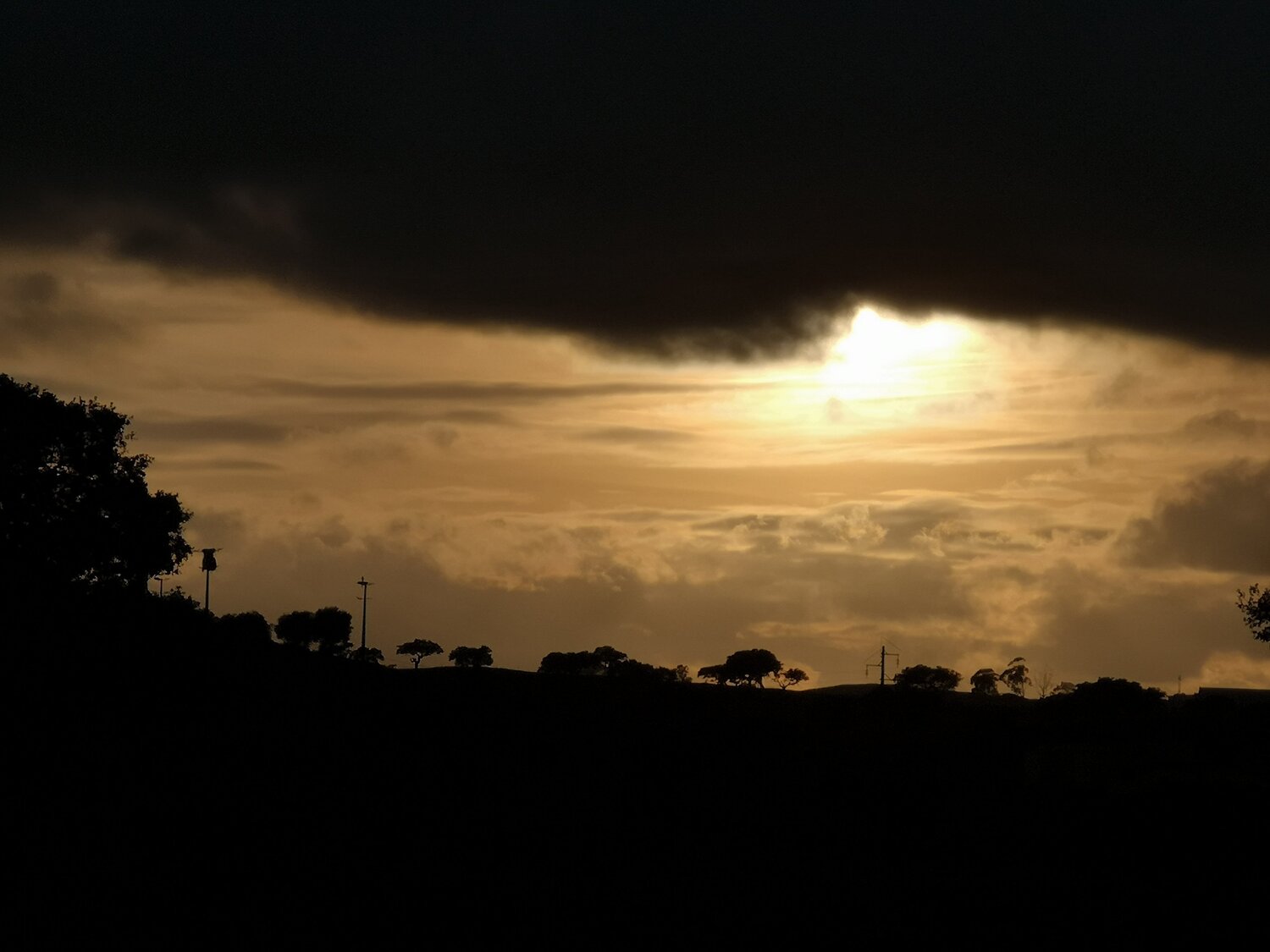 Por do sol