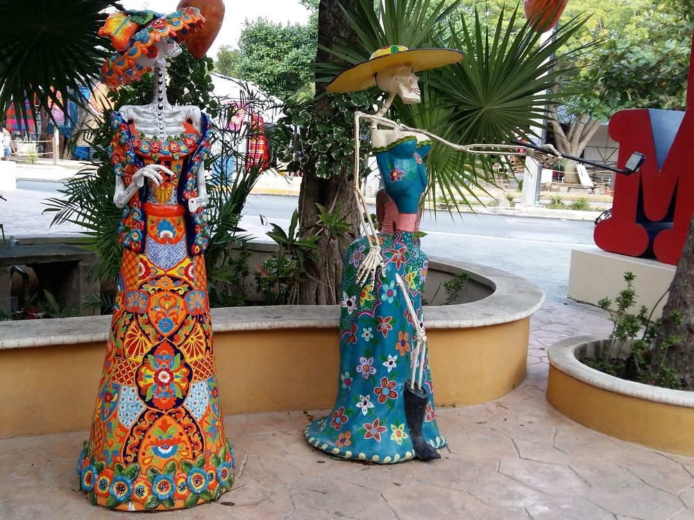 Дамы делают селфи