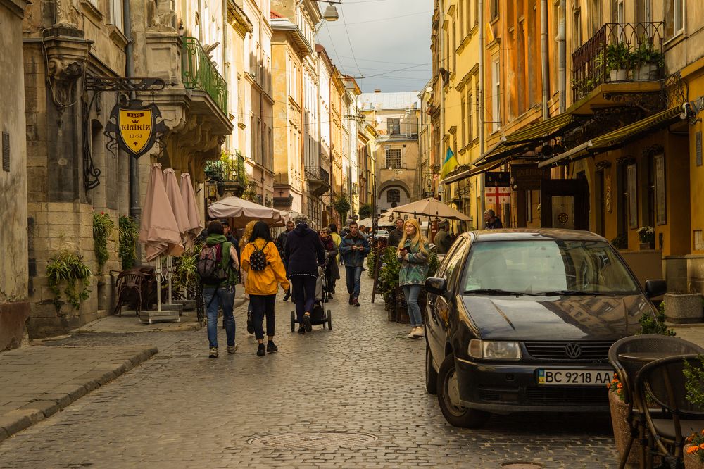 на Львовских улочках