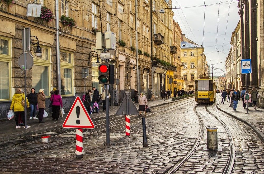 желтый трамвай