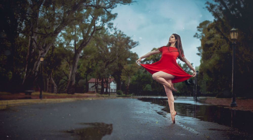 Dancing in the rain
