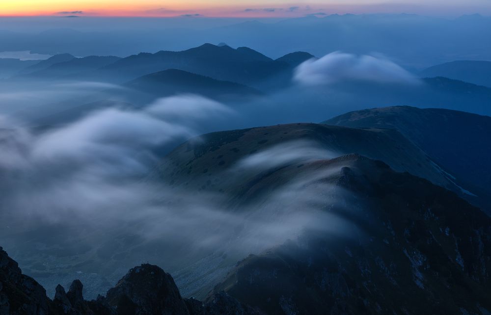 Movement in the mountains