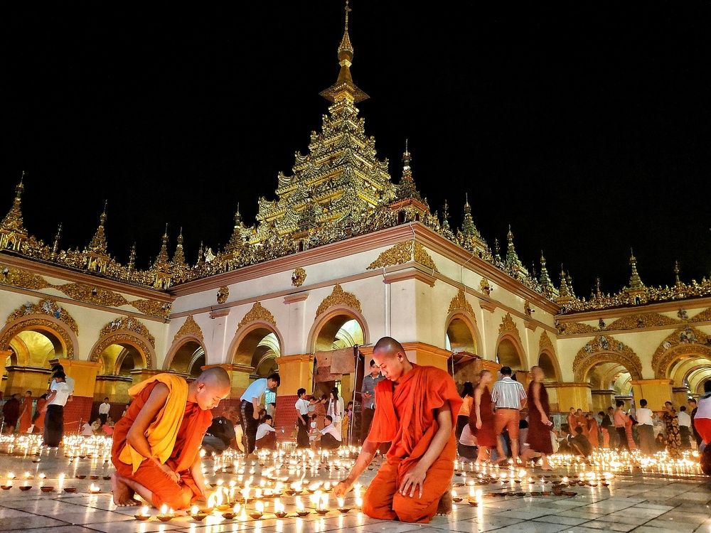 Candle light festival