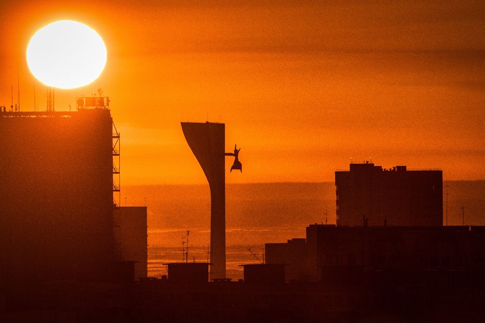 Полет над городом