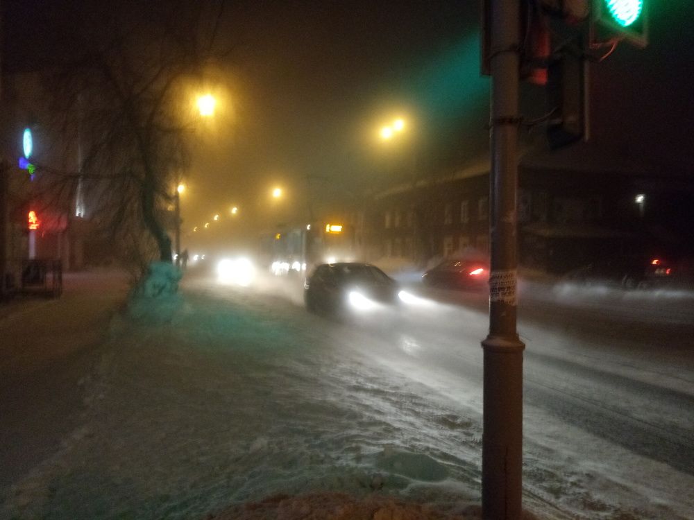 Зима 2019г. Город Томск