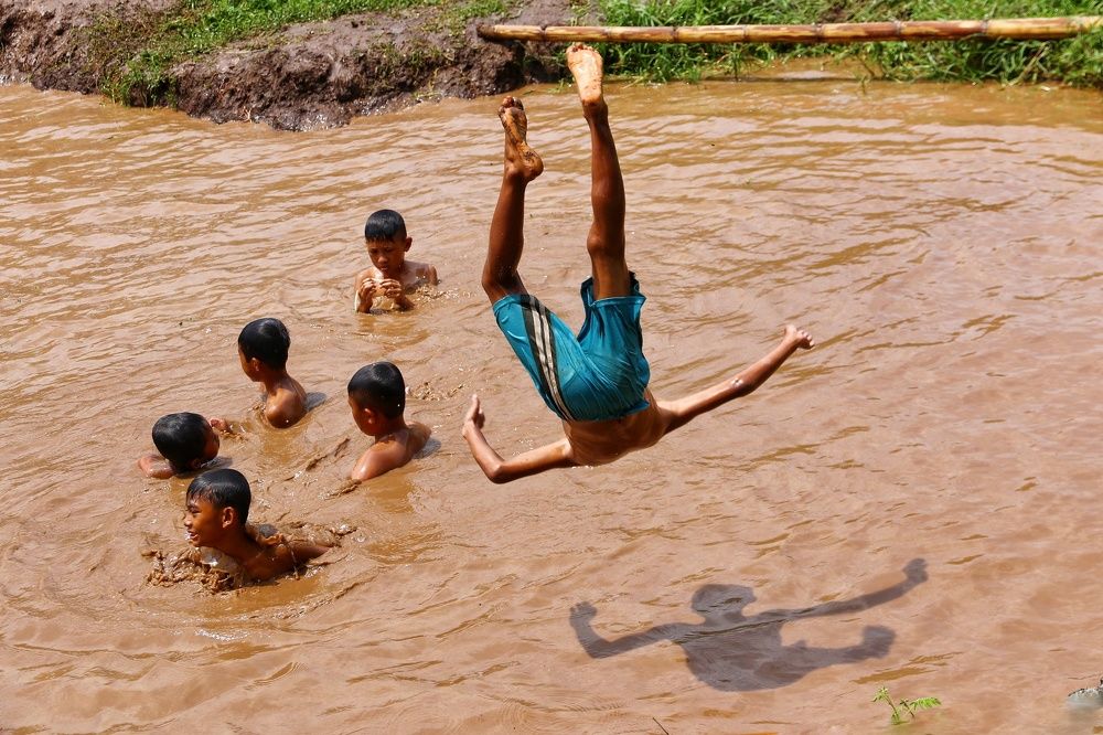 the pleasure of village children