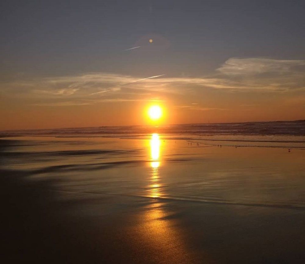 sun down in december