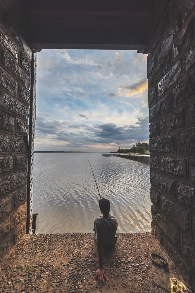El cielo azul que viaja