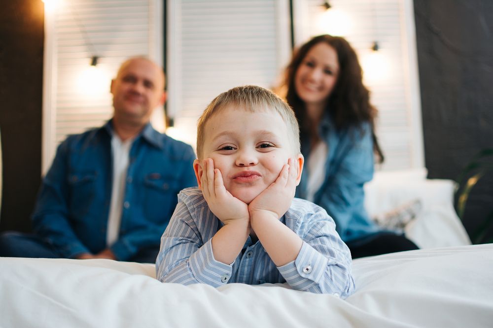 Мамина радость, папина гордость.