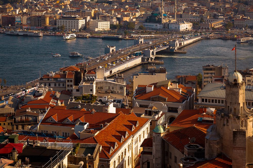 Галатский мост. Стамбул.