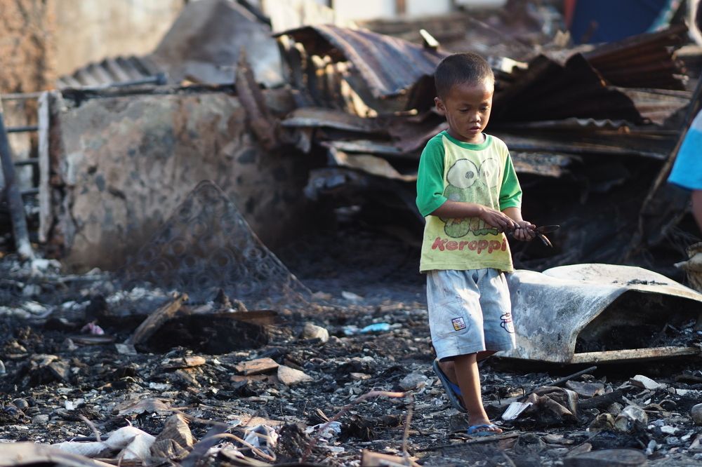 My home is destroyed