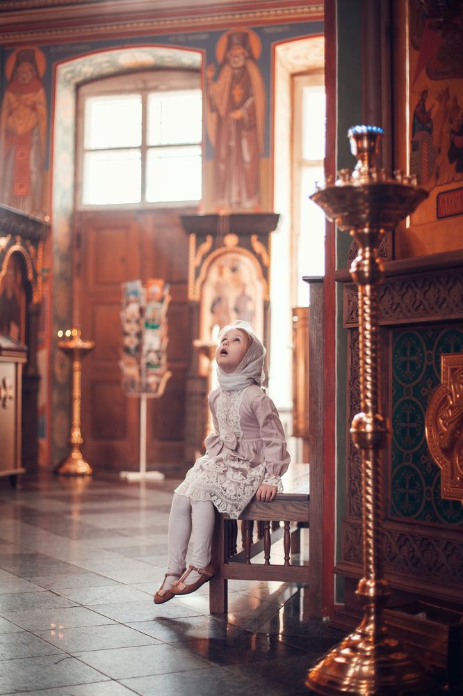 В ожидании Таинства крещения сестрёнки