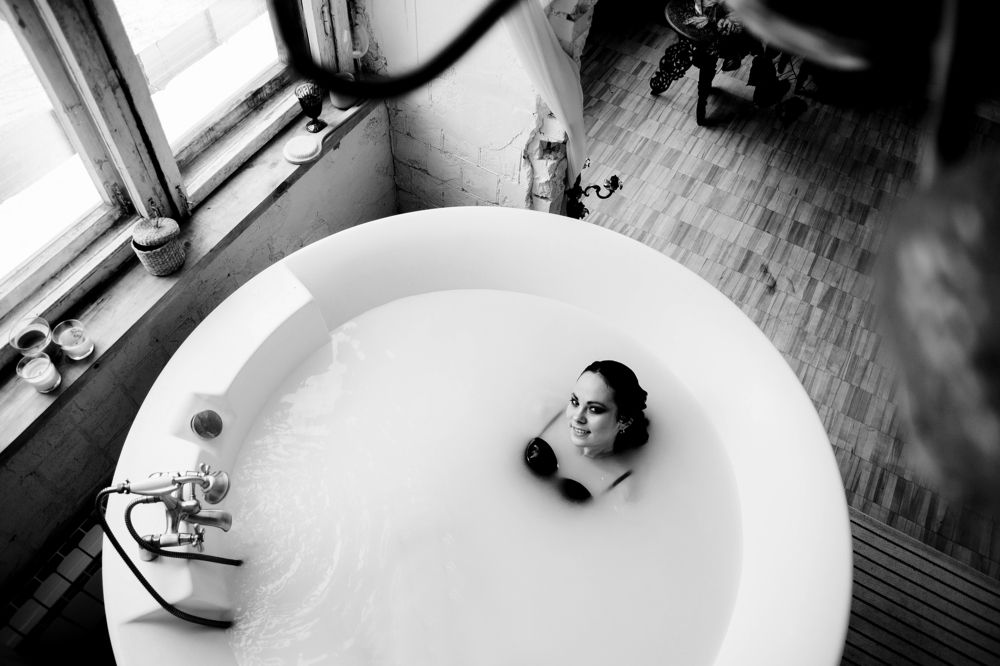 Молочная ванна.