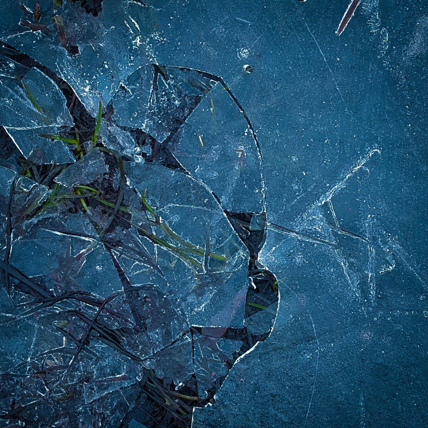 Весенний лед. Spring ice.