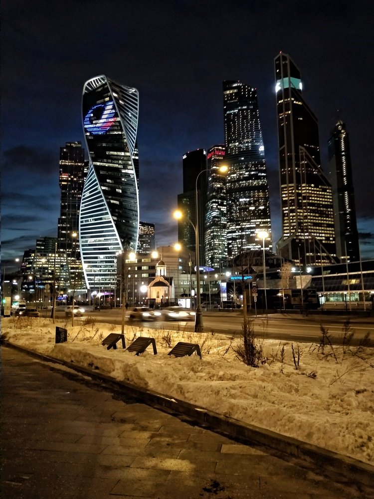 Зима в городе