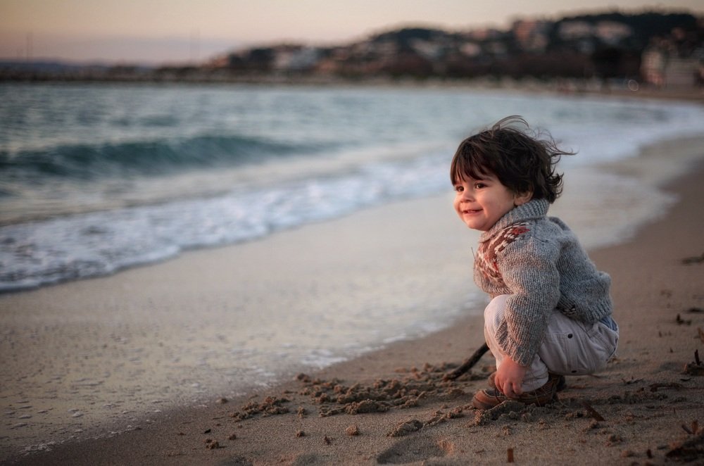 Малыш и море