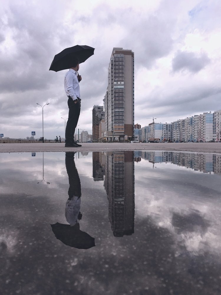 Человек дождя!