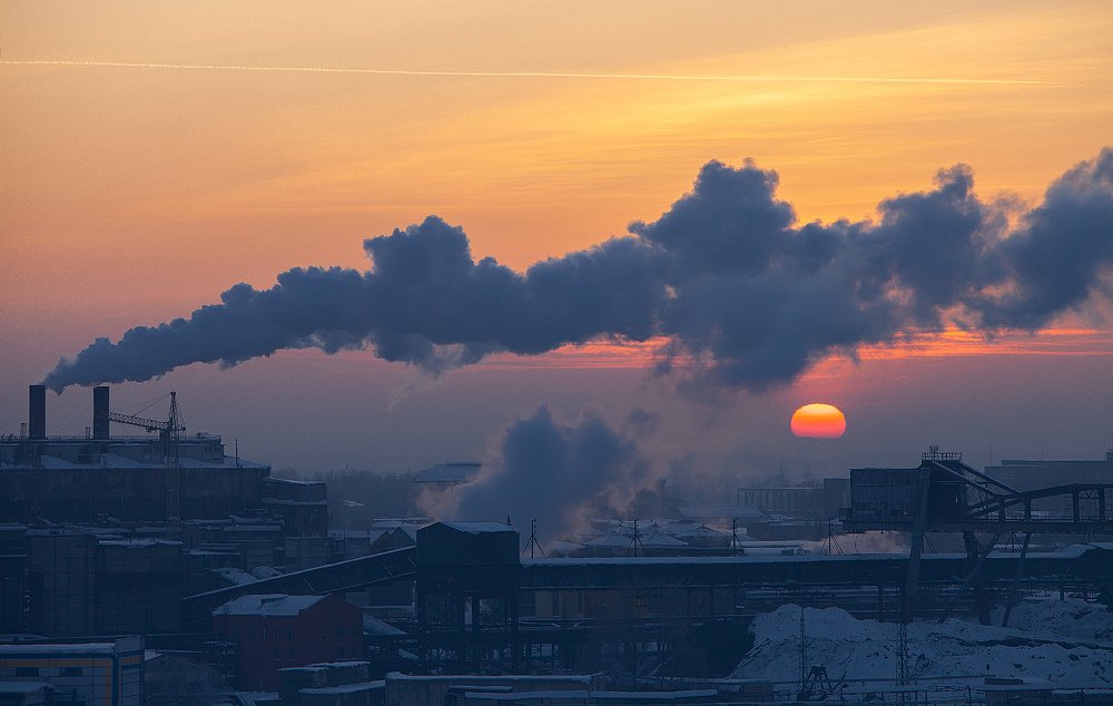 Зимний город - заводской район