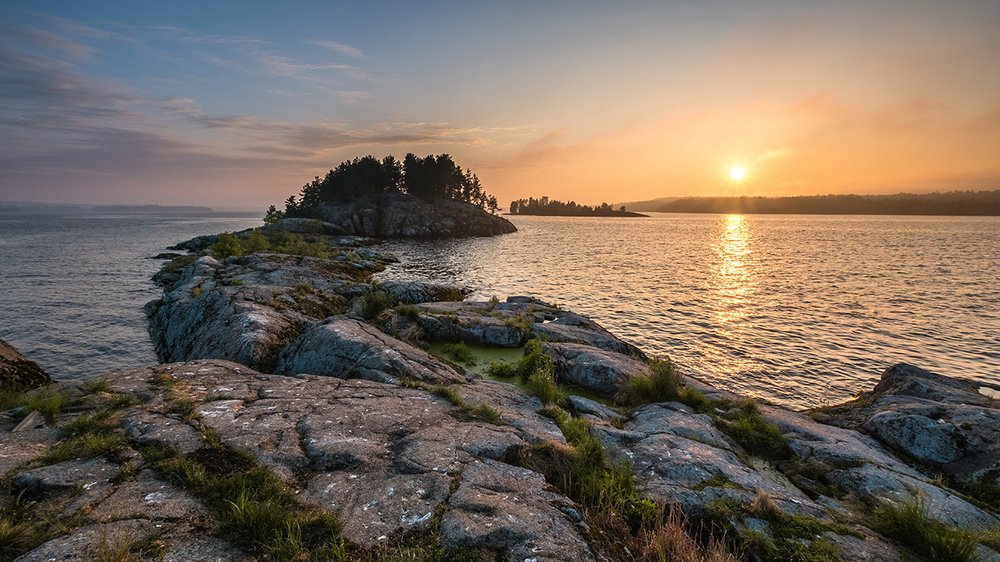 Sunset on the Skerries