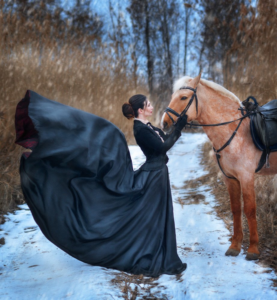 Прогулка с конем