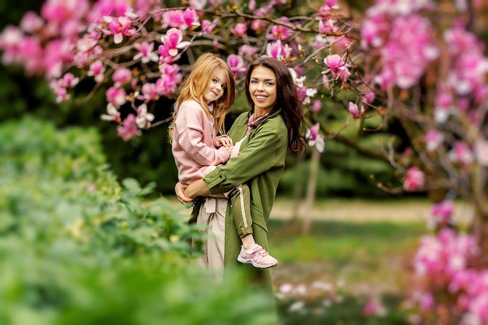 Цветущие сады магнолии