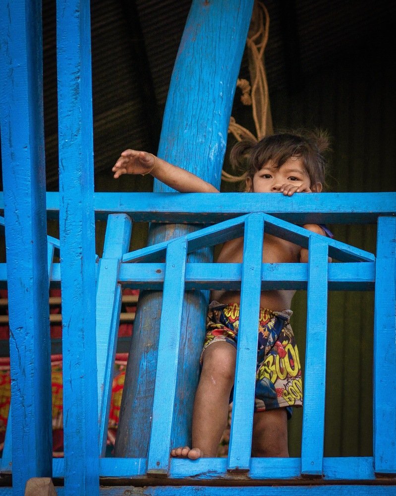 Life in the floating village