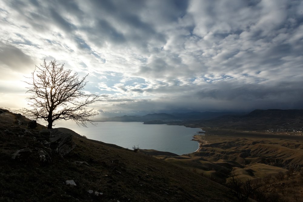 Закат в Судакской долине