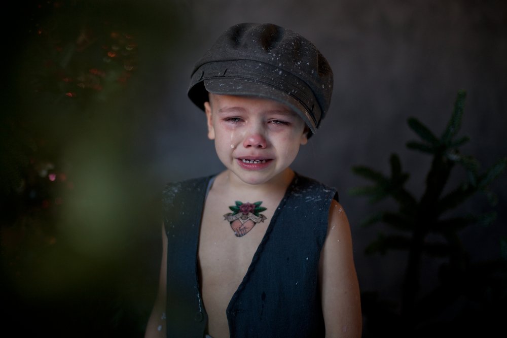 Искусственный снег.