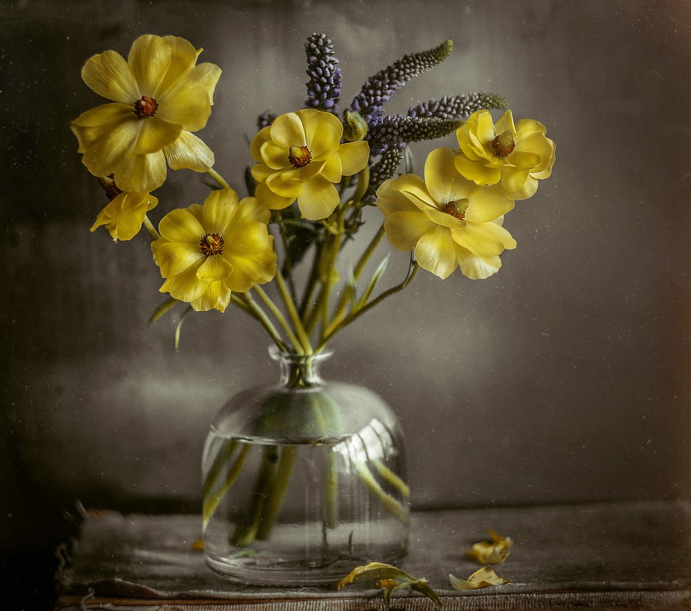 солнышки  в вазе*