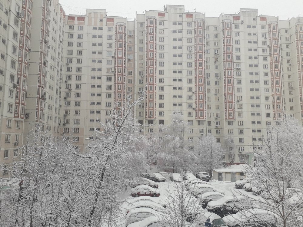 Москва. Просто наступила зима!!!!!