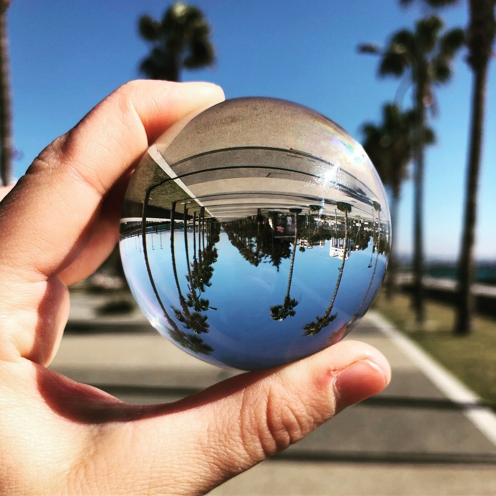 Through lensball