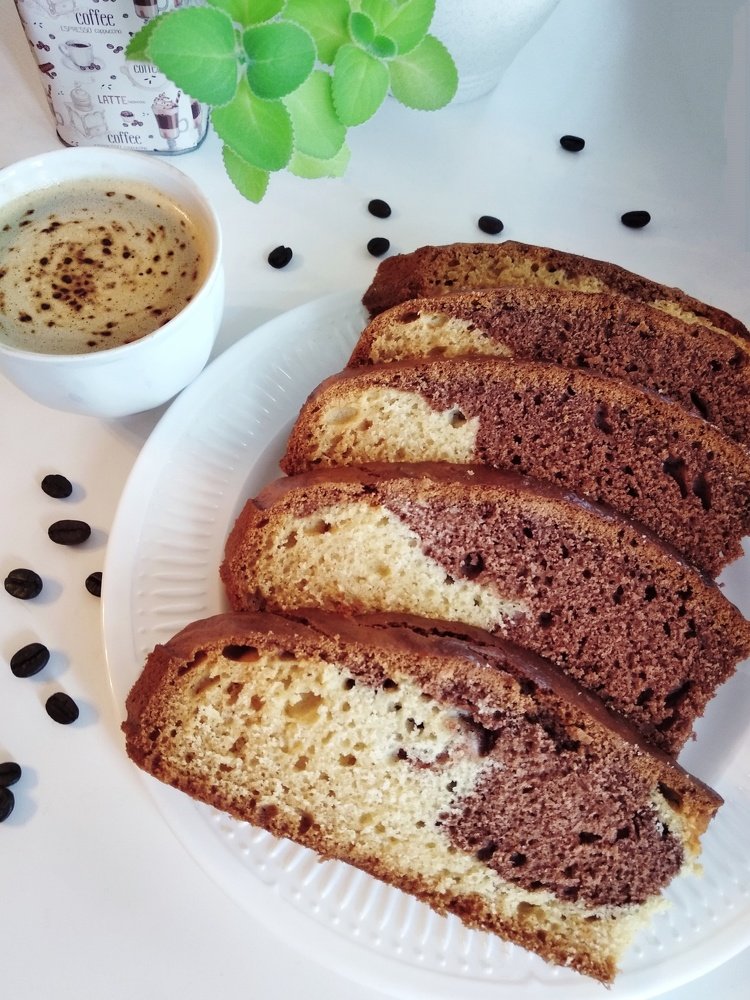 Ванильно-шоколадный пирог