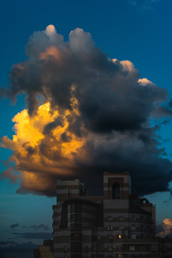 Облако над городом